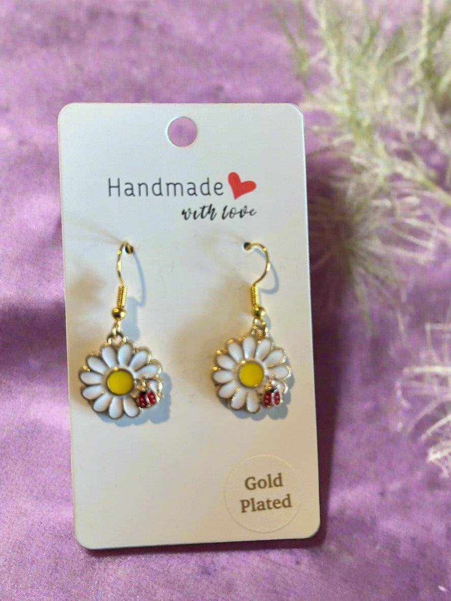 flower earrings