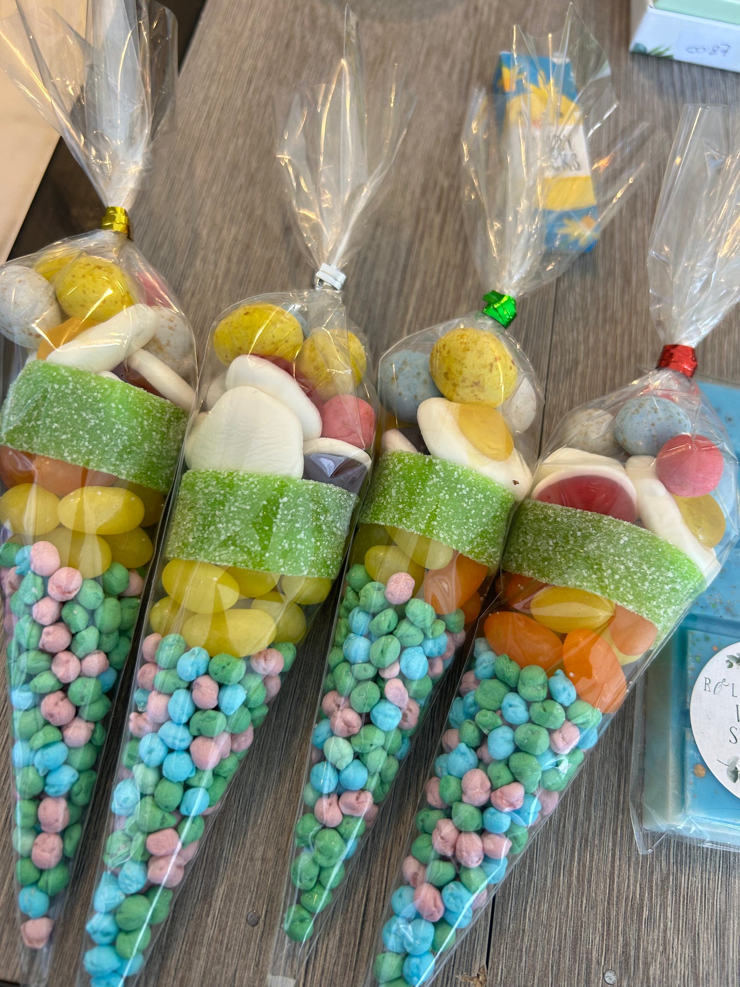 Easter sweet cones