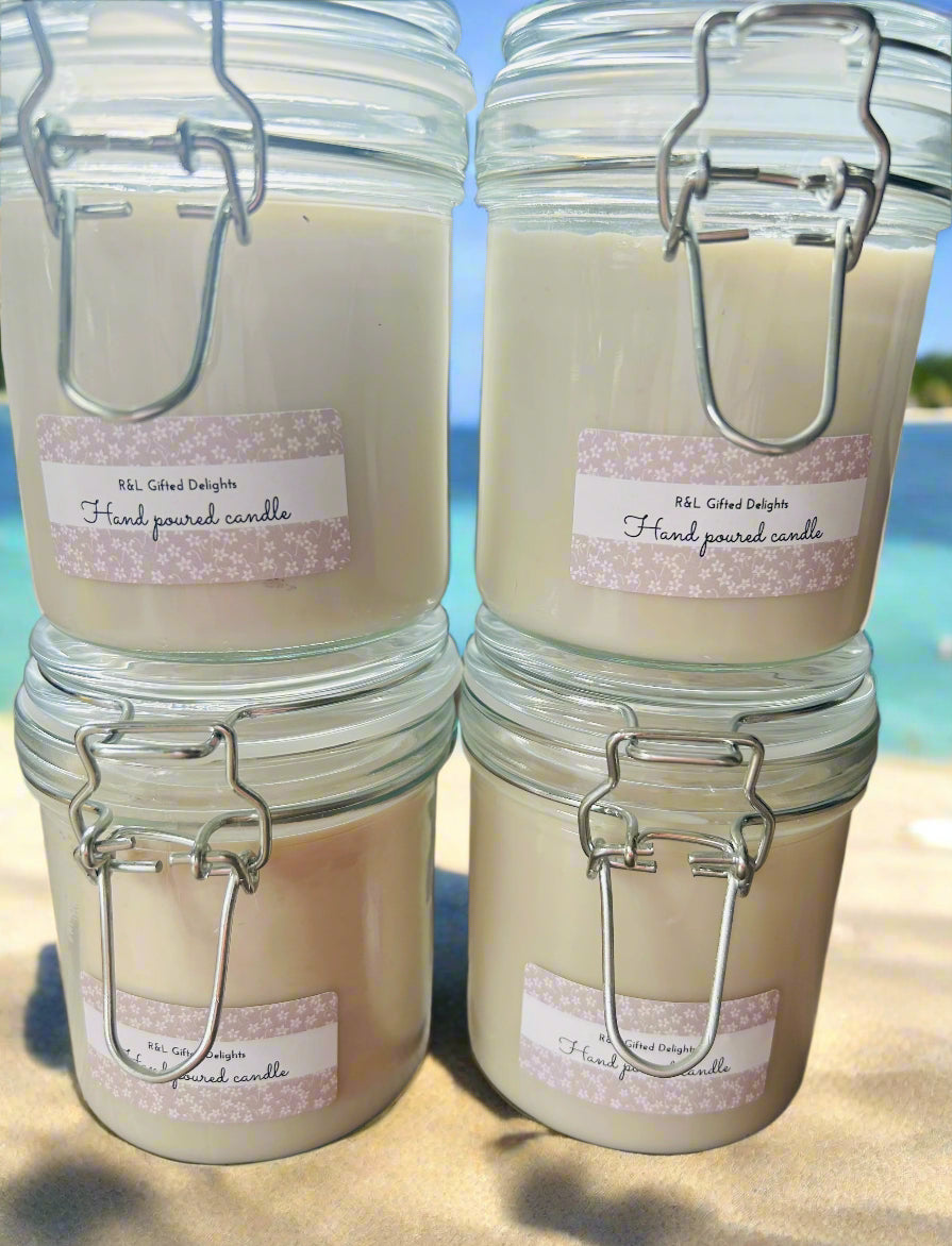 Coconut Candle Jars